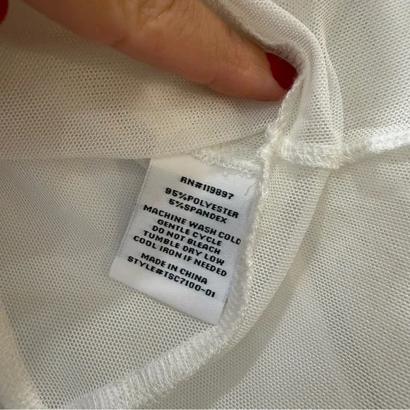 19 COOPER White Off-Shoulder Ruffle Top - Picture 5 of 5